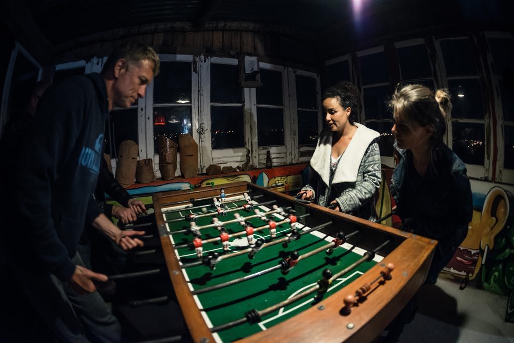 Da Silva Surfcamp Vandrerhjem Areia Branca Eksteriør bilde